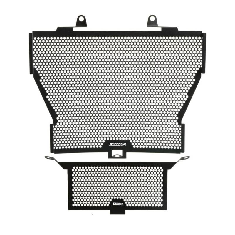 Motorrad Kühlergrill Grill Schutz Schutz Abdeckung Motorradzubehör Kühlergrillschutzabdeckung für S1000RR 2010 2011 2012 2013 2014 2015 2016 2017(S1000XR Logo) von KZYQDARS