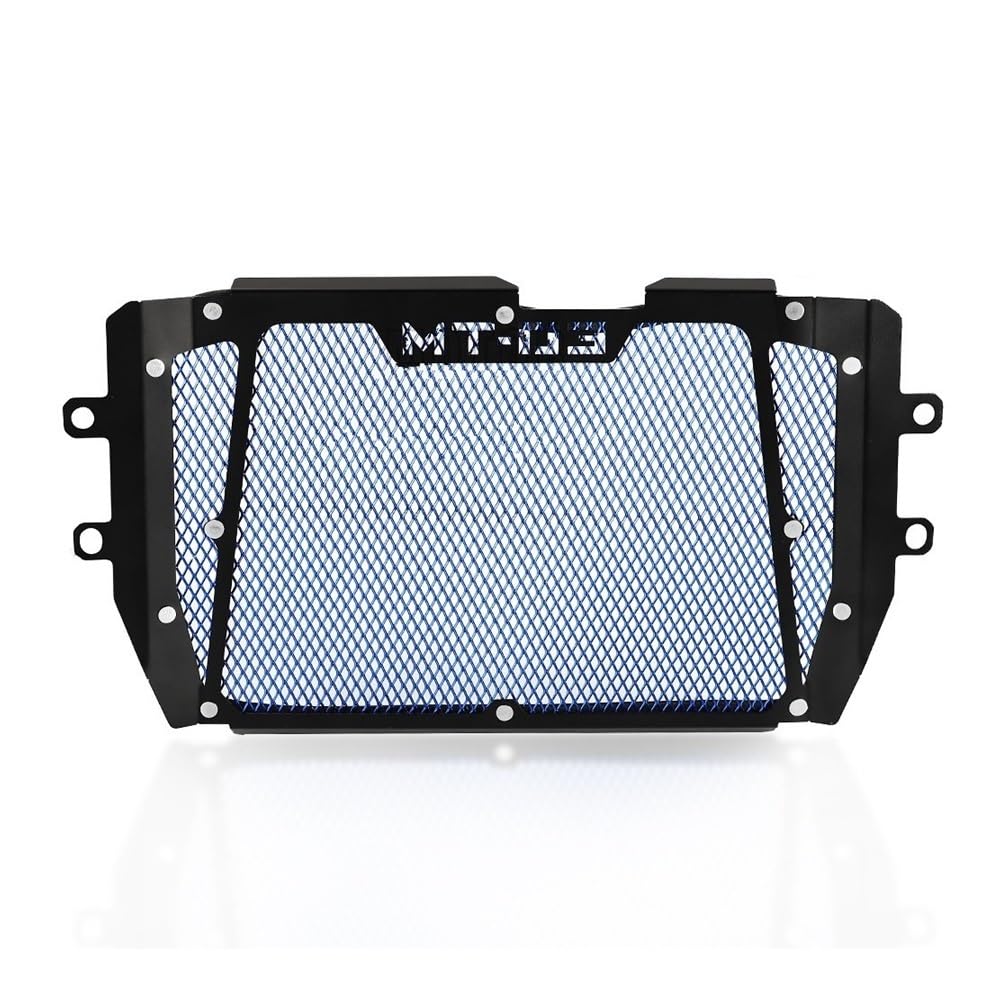 Motorrad Kühlergrill Grill Schutz Schutz Abdeckung Motorradzubehör Kühlerschutzgitterabdeckung für MT03 FZ03 2015-2025(Blue) von KZYQDARS