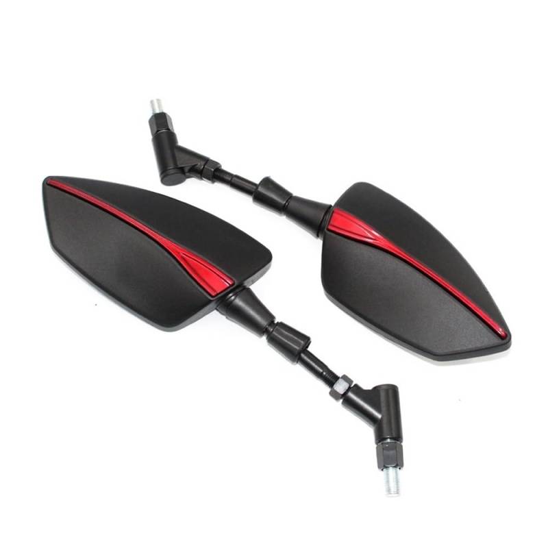 Motorrad Rückspiegel Für G310GS R1200GS R1250GS F750GS F650GS F800GS F850GS CNC Motorrad Rückspiegel(NO LOGO Red) von KZYQDARS