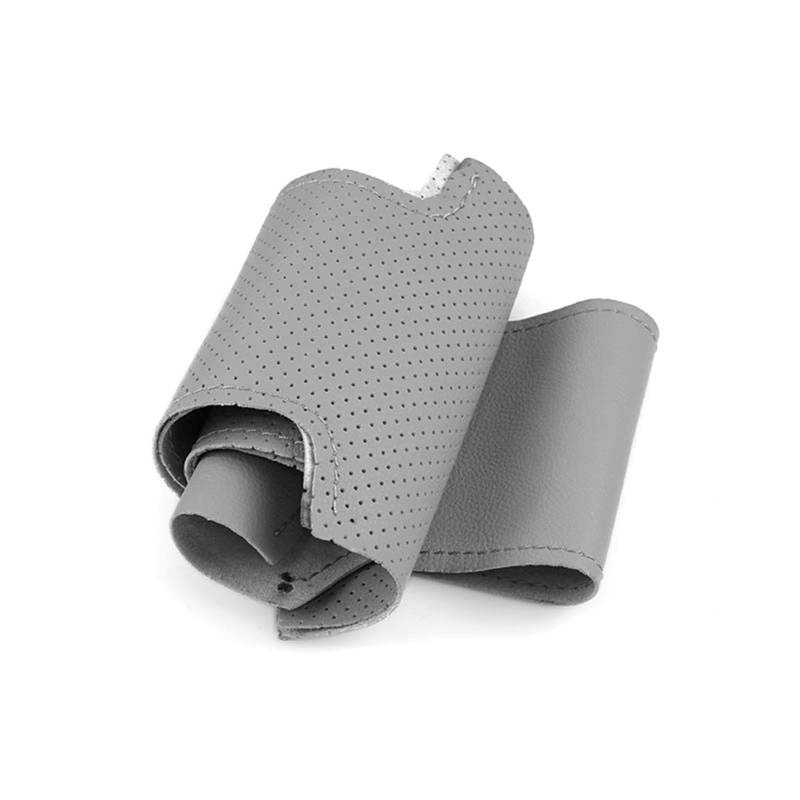 Auto-Lenkradbezug Auto Innen Lenkrad Abdeckung Perforierte Mikrofaser Leder Trim Für Benz Für E-Klasse Für W212 2009 2010 2011 2012(Gray) von KZZYPJ