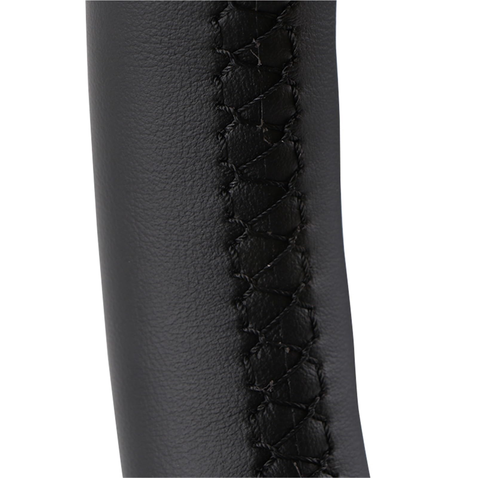 Auto-Lenkradbezug Auto Lenkrad Abdeckung Lenkung Wrap Mikrofaser Leder Für Peugeot 206 1998-2002 2003 2004 2005 206 Für SW 2003 2004 2005 206 Für CC 2004 2005(Black line) von KZZYPJ