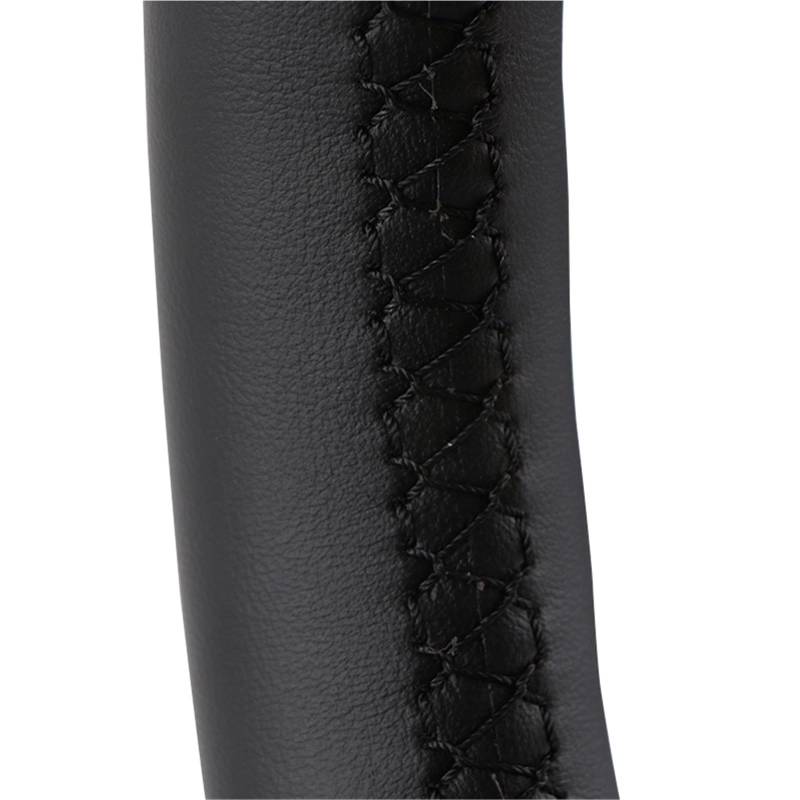 Auto-Lenkradbezug Auto Lenkrad Abdeckung Lenkung Wrap Mikrofaser Leder Für Peugeot 206 1998-2002 2003 2004 2005 206 Für SW 2003 2004 2005 206 Für CC 2004 2005(Black line) von KZZYPJ