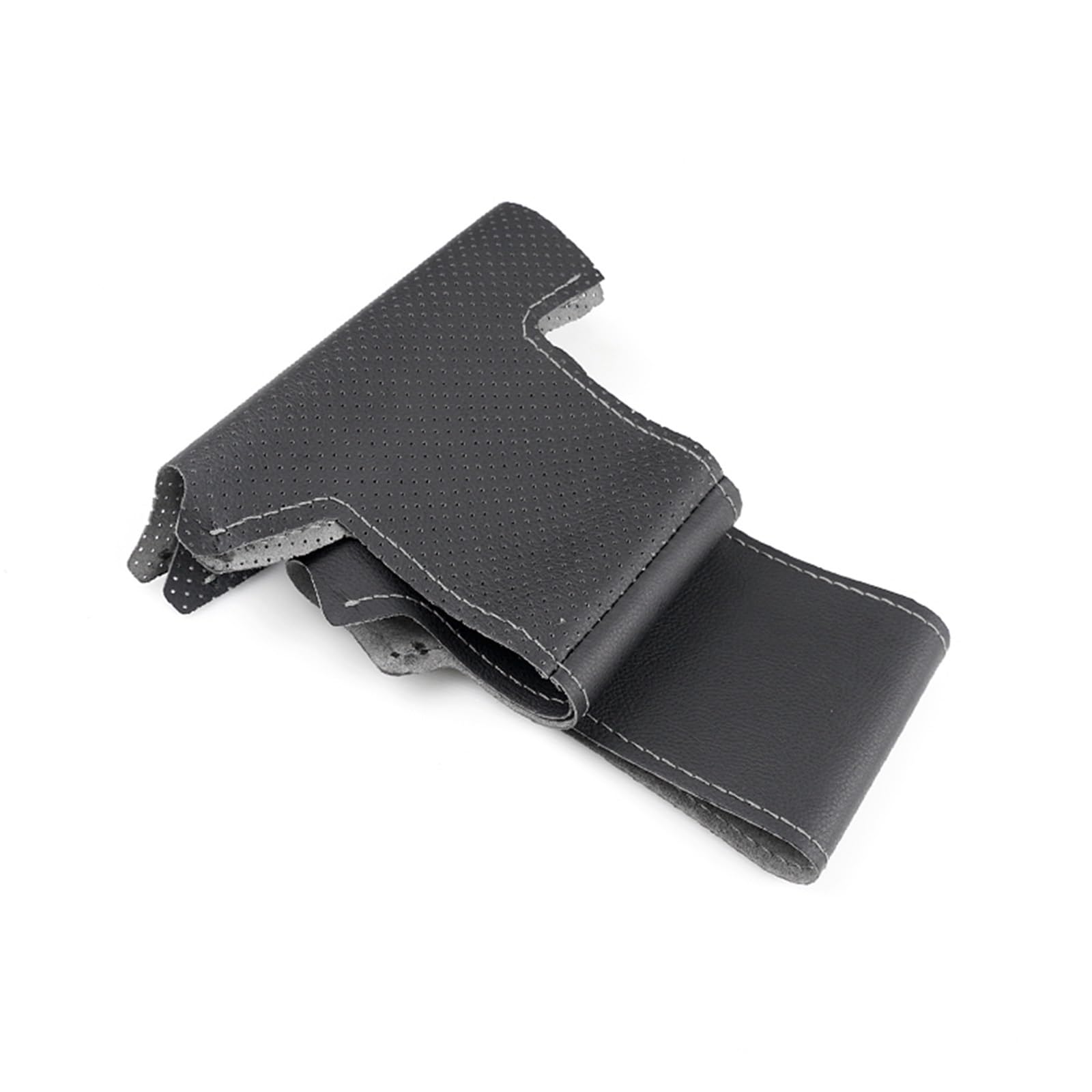 Auto-Lenkradbezug Braid Lenkrad Auto Innen Lenkrad Hand-genäht Leder Abdeckung Für Kia Für Forte 2019 Für KIA Für Optima 2018 2019(Gray line) von KZZYPJ