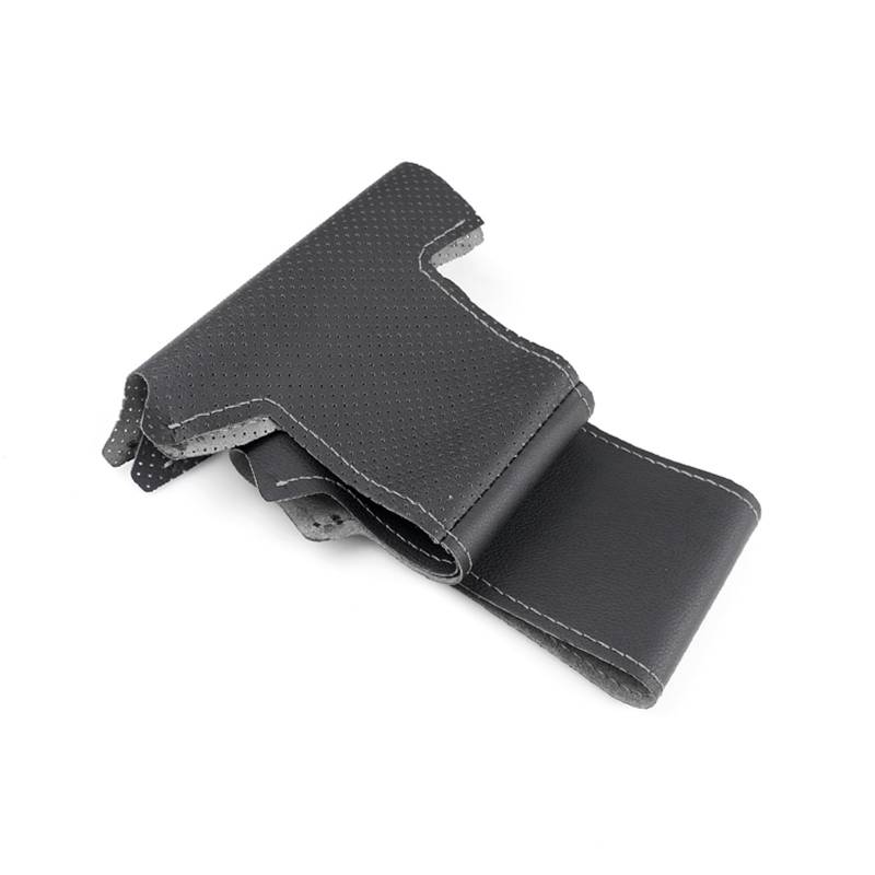 Auto-Lenkradbezug Braid Lenkrad Auto Innen Lenkrad Hand-genäht Leder Abdeckung Für Kia Für Forte 2019 Für KIA Für Optima 2018 2019(Gray line) von KZZYPJ