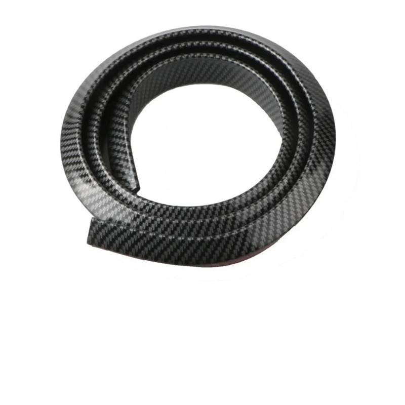 Heckspoiler Flügel 1 Stücke Auto Modifizierte Allgemeine Zweck Spoiler 1.5 M Carbon Fiber Spoiler Schwanz Gummi Streifen Kompression Flügel(Carbon Fiber) von KZZYPJ