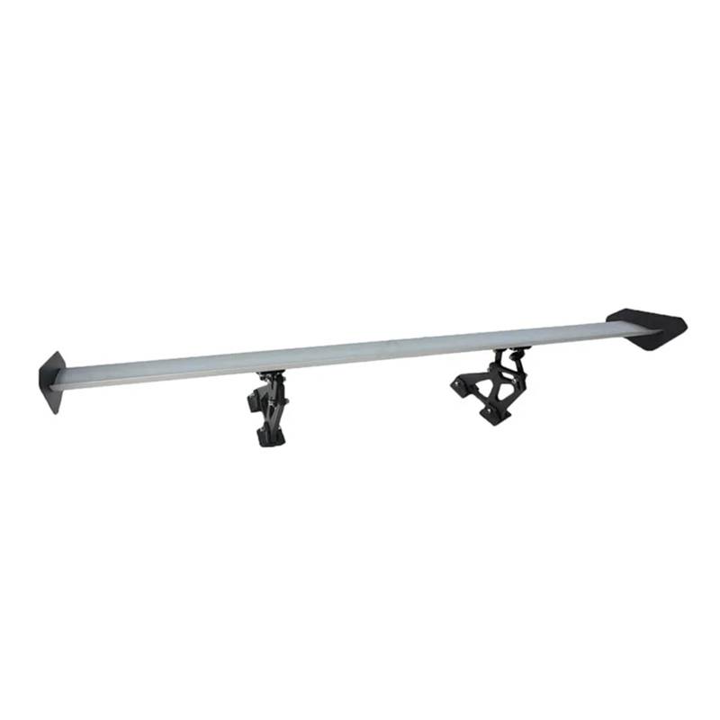 Heckspoiler Flügel 2019 Universal Car Racing Spoiler Universal Für Fließheck Auto 135cm GT Aluminium Heckspoiler Spoiler Für(Silver) von KZZYPJ
