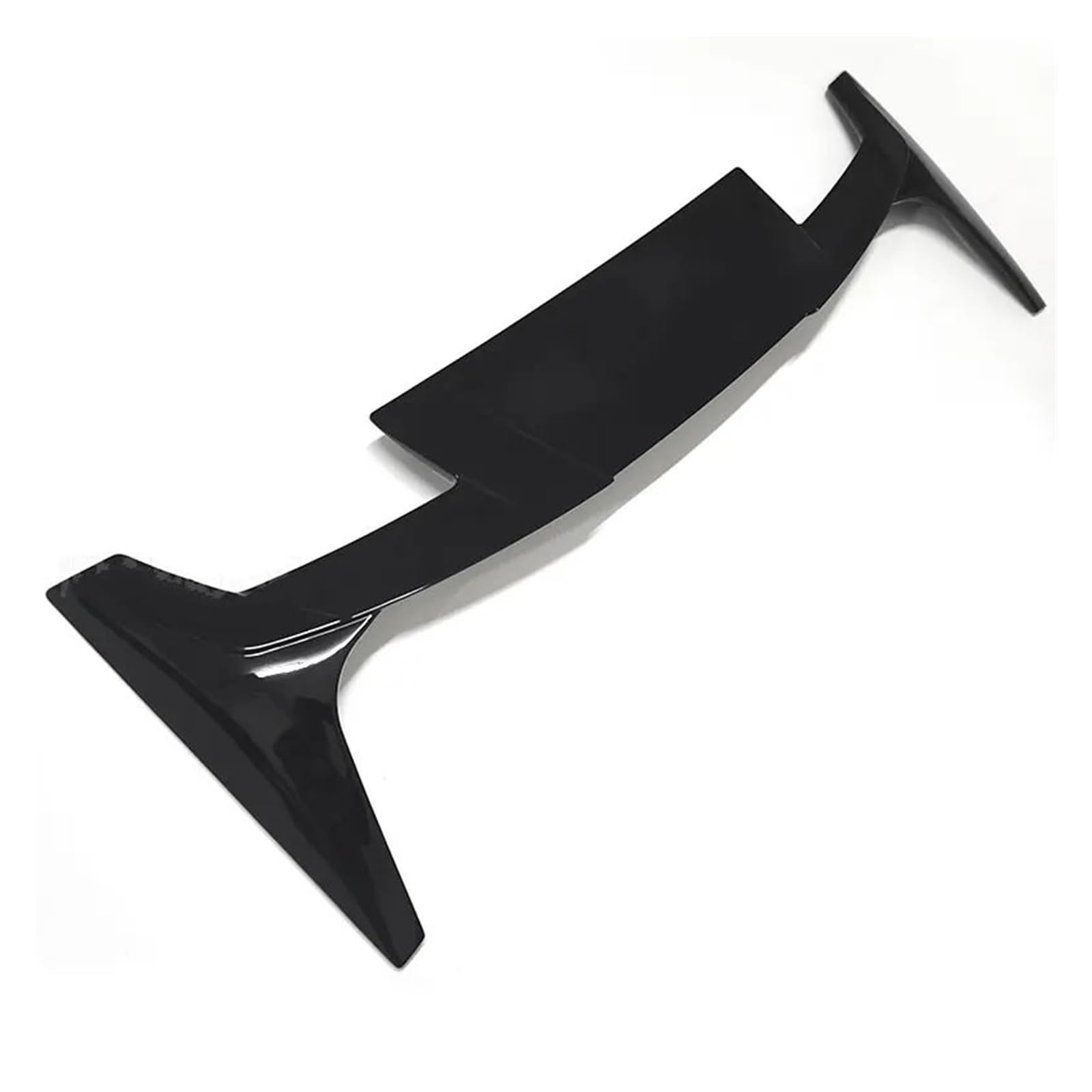 Heckspoiler Flügel Auto Dachflügel Für Tesla Für Modell Y 3 Spoiler Schwarz Carbon Oberfläche Schwanz Fin Dekoration Zubehör(Y Glossy Black) von KZZYPJ