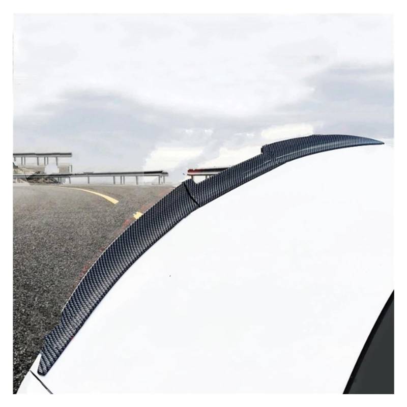 Heckspoiler Flügel Auto Universal Dachspoiler Heckspoiler Kofferraumflügel DIY Refit Spoiler Poilerflügel Racing Kofferraumspoiler Auto Spoiler Universale(Carbon) von KZZYPJ