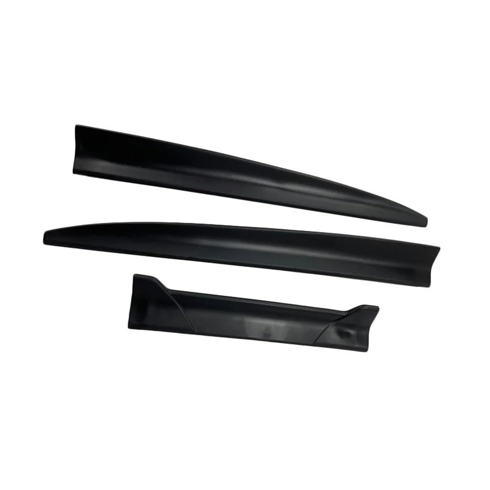 Heckspoiler Flügel Auto Universal Heckspoiler Kofferraum Dachspoiler Limousine Fließheck DIY Länge Für A3 Für A6(Style 1 matt Black) von KZZYPJ