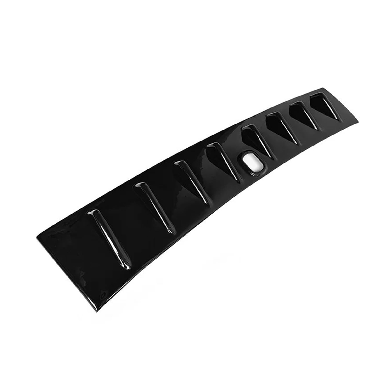 Heckspoiler Flügel Autodachspoiler Für Für Lancer Für EX Glänzend Schwarz ABS-Kunststoff Heckflügel Heckscheibe Zubehör(Glossy Black) von KZZYPJ