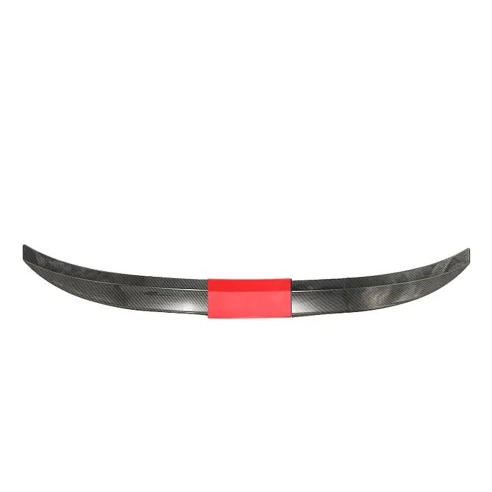Heckspoiler Flügel Autospoiler 3-teilig Verstellbar Universeller Heckspoiler Heckflügel DIY-Teile Modifikationszubehör(Carbon red) von KZZYPJ