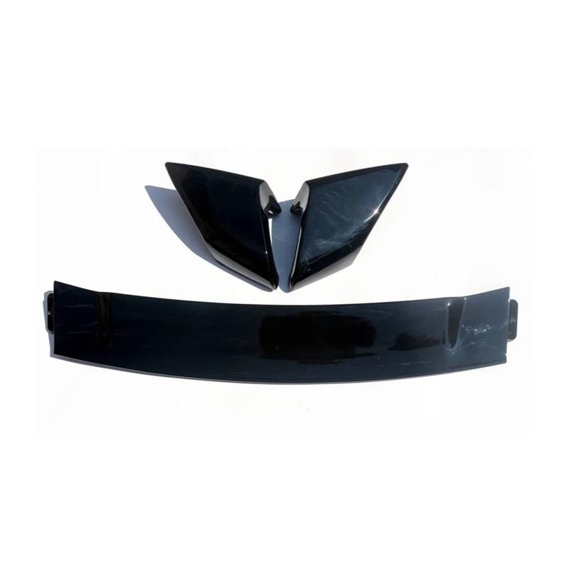 Heckspoiler Flügel Für Accord Für FD2 2008 2009 2010 2011 2012 2013 Dreiteiliger Spoiler Auto-Kofferraumabdeckung Heckflügel(Black) von KZZYPJ