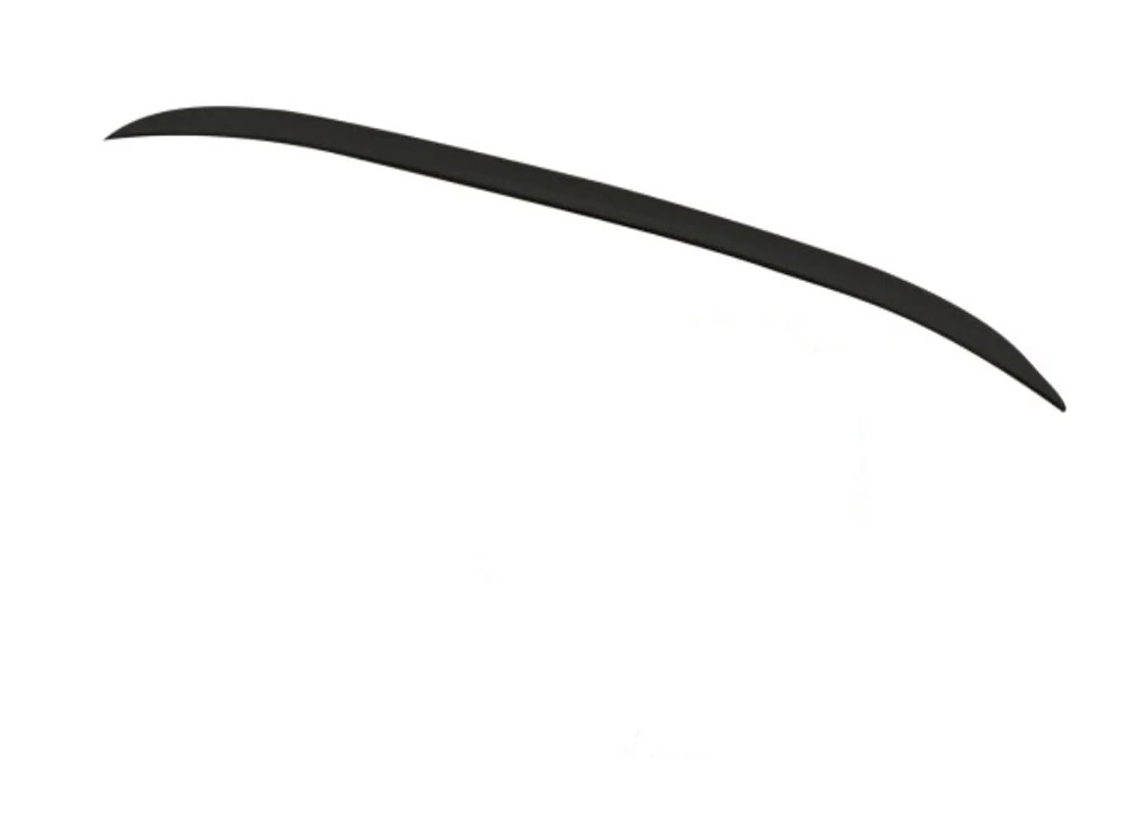 Heckspoiler Flügel Für Skoda Für Octavia Schwarz Weiche Auto Hinten Dach Stamm Spoiler Heckspoiler Lip Trim Spoiler ABS Glänzend Schwarz 5D Styling(Black) von KZZYPJ