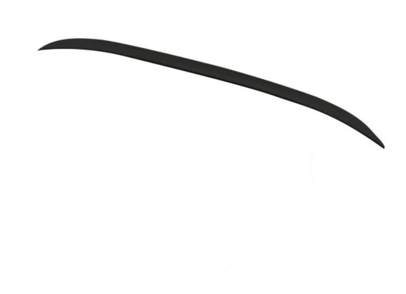 Heckspoiler Flügel Für Skoda Für Octavia Schwarz Weiche Auto Hinten Dach Stamm Spoiler Heckspoiler Lip Trim Spoiler ABS Glänzend Schwarz 5D Styling(Black) von KZZYPJ