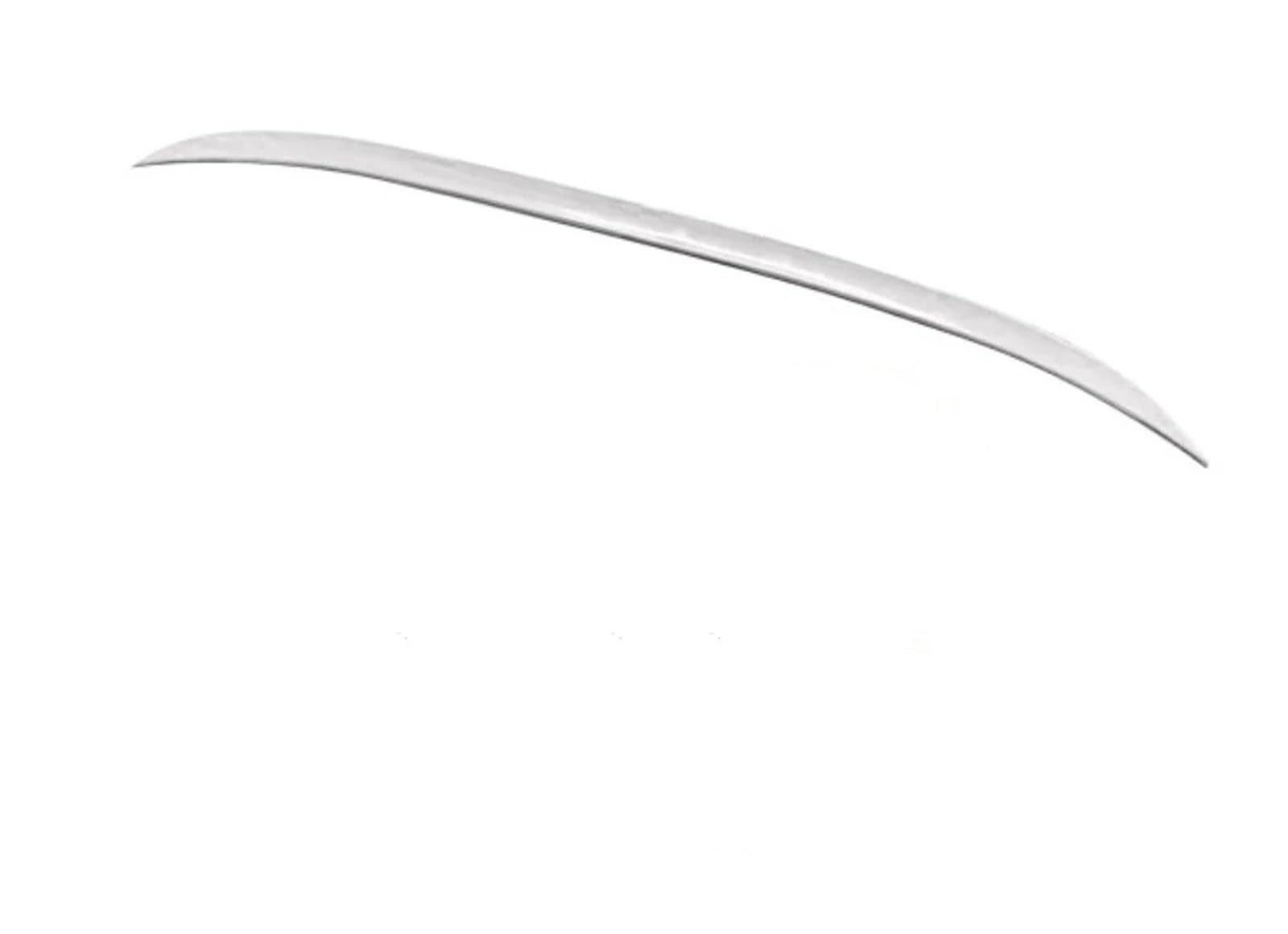 Heckspoiler Flügel Für Skoda Für Octavia Schwarz Weiche Auto Hinten Dach Stamm Spoiler Heckspoiler Lip Trim Spoiler ABS Glänzend Schwarz 5D Styling(White) von KZZYPJ