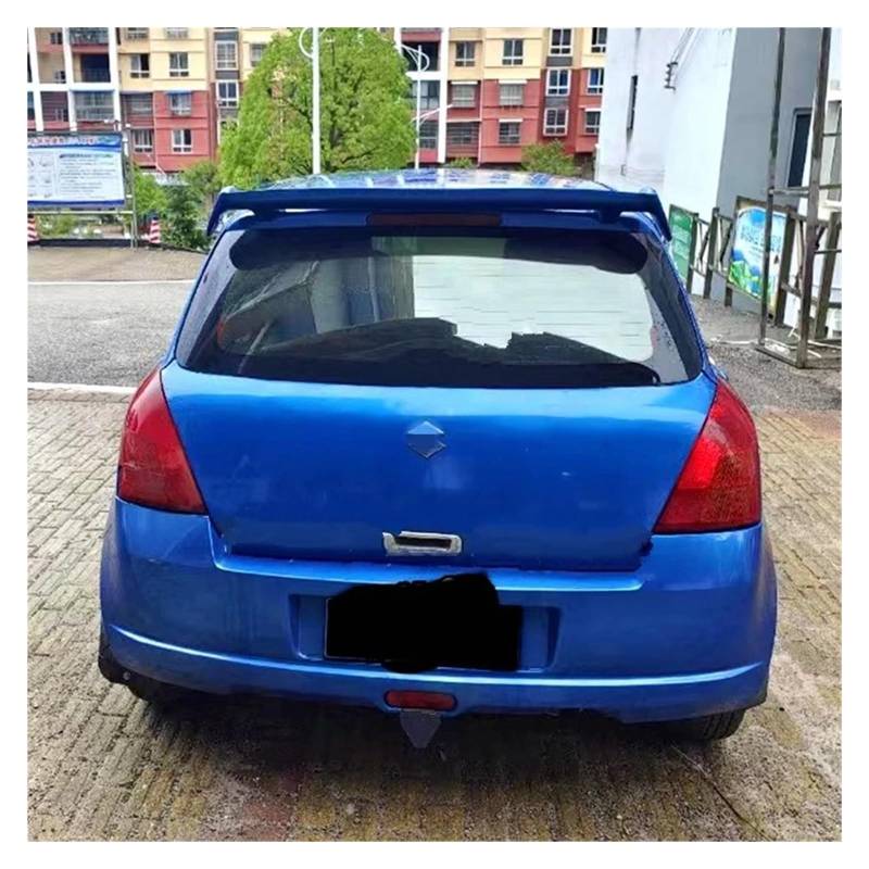 Heckspoiler Flügel Für Suzuki Für Swift Spoiler 2008-2015 ABS Kunststoff Unlackiert Farbe Hinten Dach Spoiler Flügel Kofferraum Lippe Auto Zubehör(Unpainted) von KZZYPJ