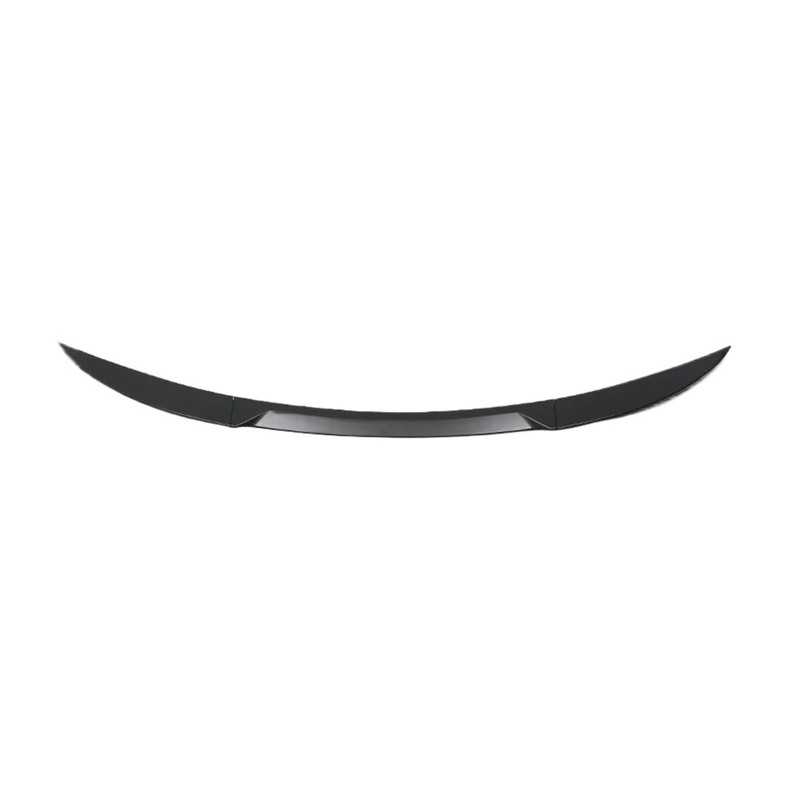 Heckspoiler Flügel Für Tesla Für Modell 3 Y Spezialisierter Heckflügel Aus ABS Für Tesla Professionelles Zubehör(Bright Black No Fins) von KZZYPJ