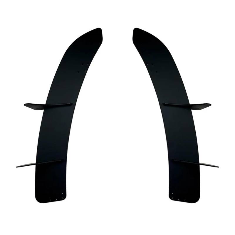 Heckspoiler Flügel Für VW Für Golf 6 Für MK6 R 2008-2013 Auto Heckstoßstange Diffusor Hecksplitter Spoiler Schutzlippe Glänzend Schwarz ABS Kit von KZZYPJ