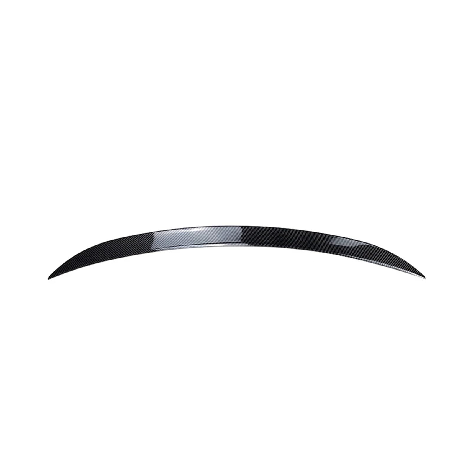 Heckspoiler Flügel Glänzend Schwarz Auto Heckspoiler Kofferraumspoiler Kofferraumdeckel Heckspoiler Für 5 Series Für F10 Für 520i Für 525i Für M5 2011-2017(Carbon Look) von KZZYPJ