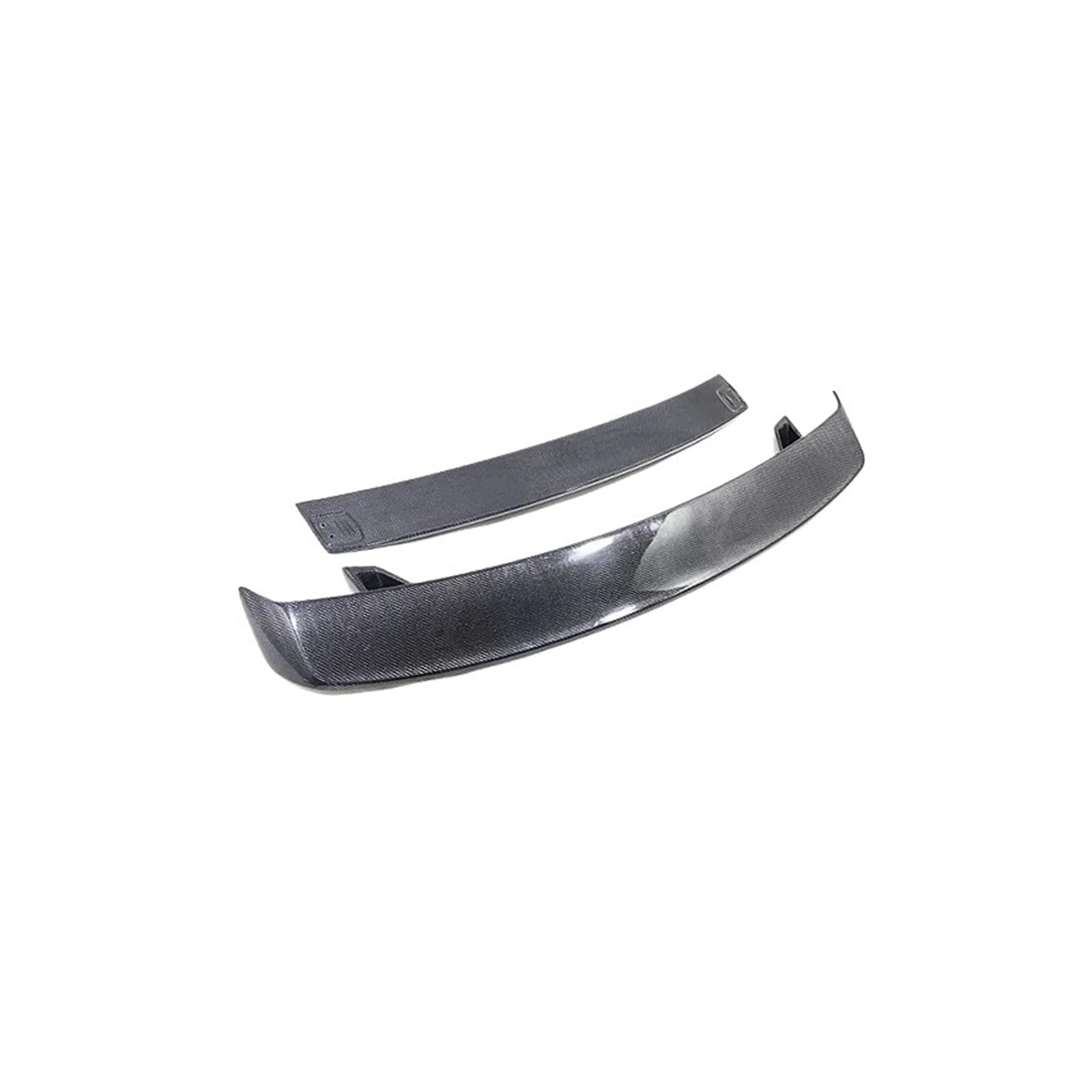 Heckspoiler Flügel Real Carbon Fibe Auto Heckklappe Lip Body Kit Spoiler Flügel Tuning Außenzubehör Für TT Für MK2 2008 2009 2010 2011(2 Real Carbon Fibe) von KZZYPJ