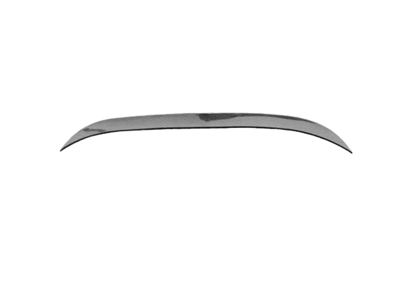 Heckspoiler Flügel Universal 120CM Hinten Flügel Limousine Fließheck Auto Stamm Lip Hinten Schwanz Flügel Für VW Für Golf(Carbon Fiber Look) von KZZYPJ
