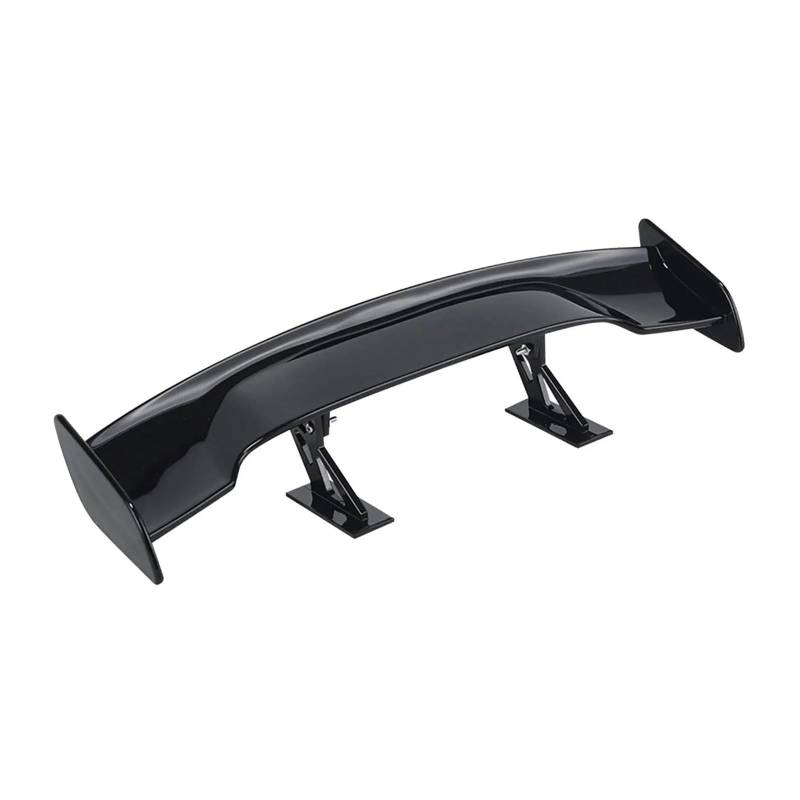 Heckspoiler Flügel Universal Auto Für Mini Spoiler Flügel Allgemeine Verwendung Dekorative Langlebig Auto Außen Zubehör Für Alle Autos(Black) von KZZYPJ
