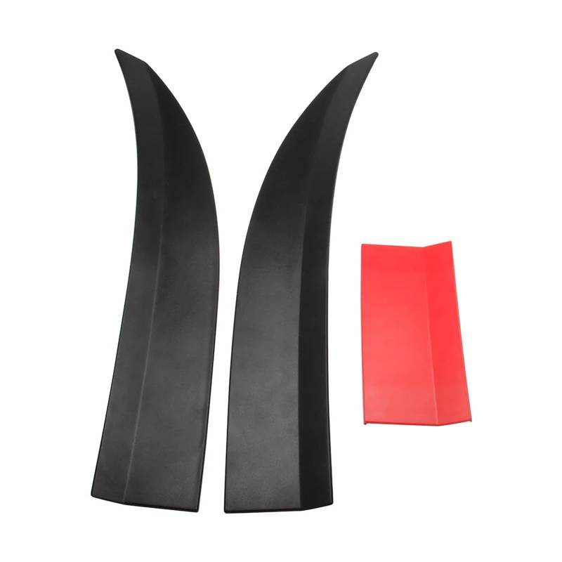 Heckspoiler Flügel Universal-Autospoiler Ohne Stanzen ABS-Kofferraum-Heckspoiler-Dekoration 115-125 cm Einstellbar Für Die Meisten Autos(Gloss Black) von KZZYPJ
