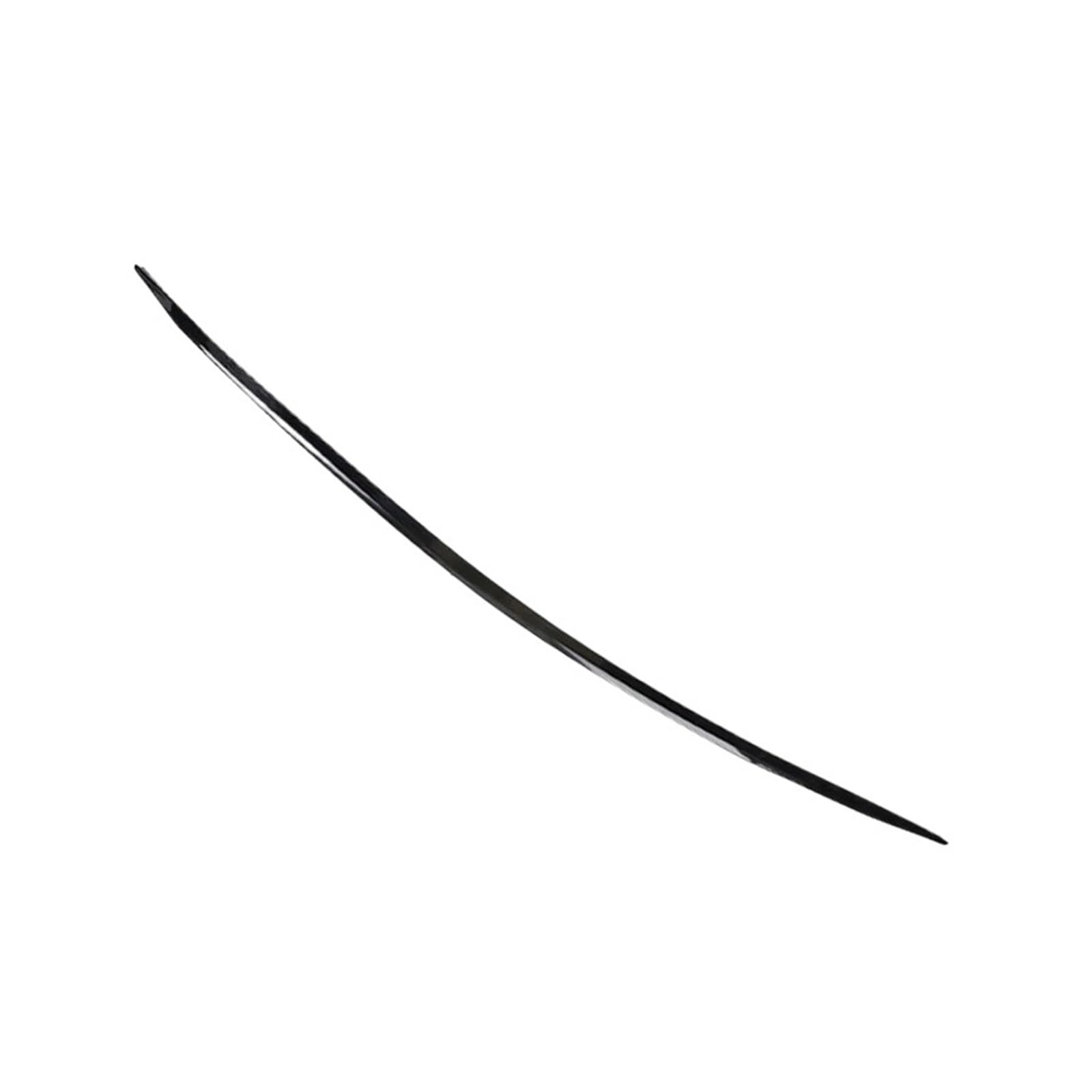 Heckspoiler Flügel Universal Dachspoiler 1.2 M/1.5 M Auto-Styling Carbon Fiber Spoiler Heckspoiler Kofferraumflügel DIY Refit Spoiler(1.5m Bright Black) von KZZYPJ