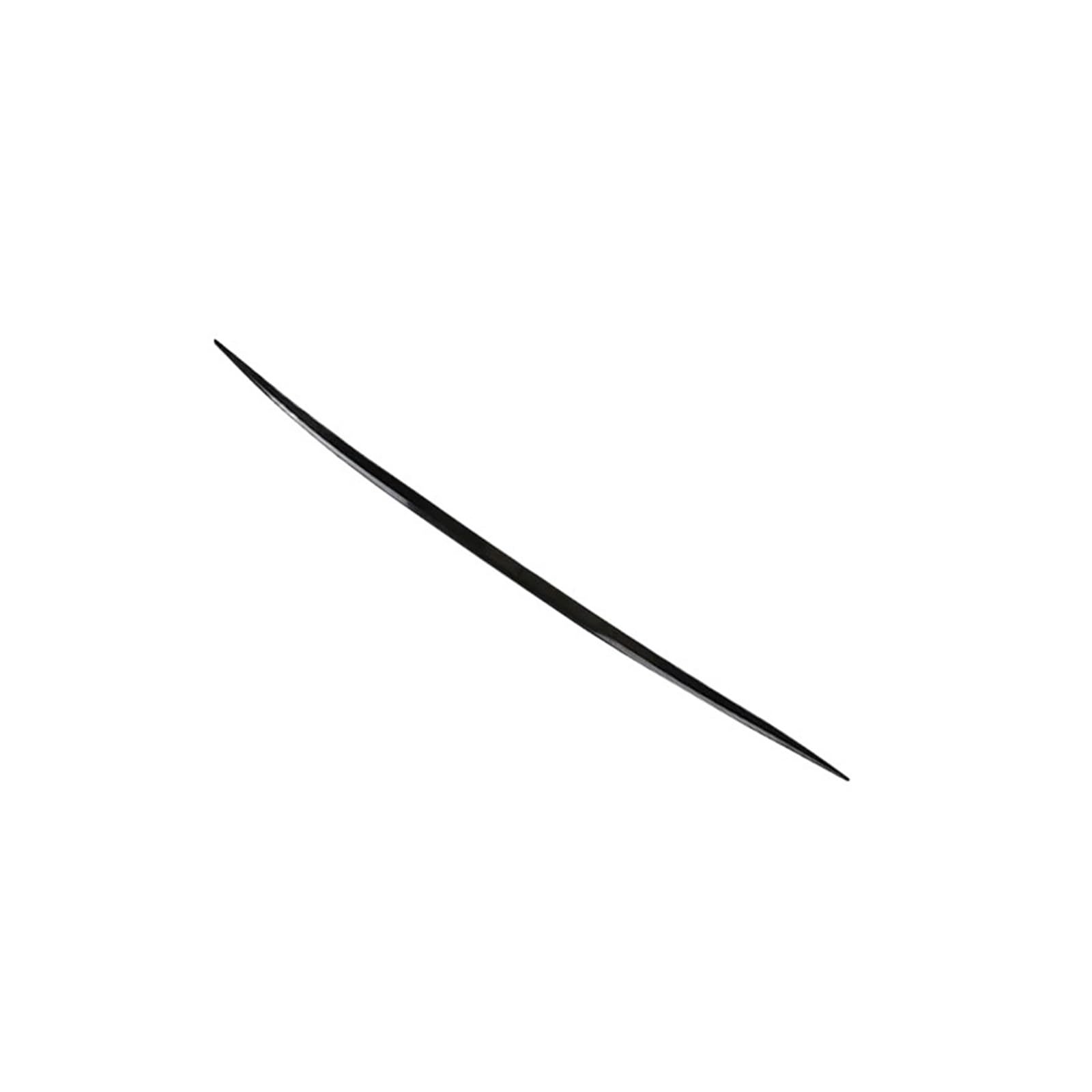 Heckspoiler Flügel Universal Dachspoiler 1.2 M/1.5 M Auto-Styling Carbon Fiber Spoiler Heckspoiler Kofferraumflügel DIY Refit Spoiler Für Tesla(1.2m Bright Black) von KZZYPJ
