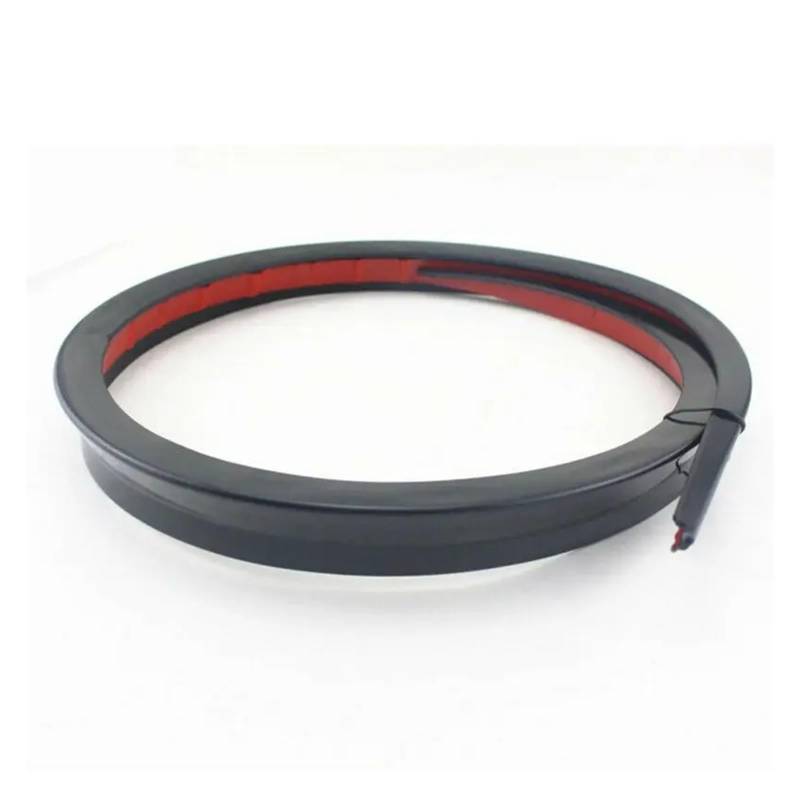 Heckspoiler Flügel Universal Heckspoiler Lip Aufkleber Aufkleber Dachspoiler 120cm Schwarz Soft PU Auto Spoiler Modifikation Spoiler Zubehör von KZZYPJ