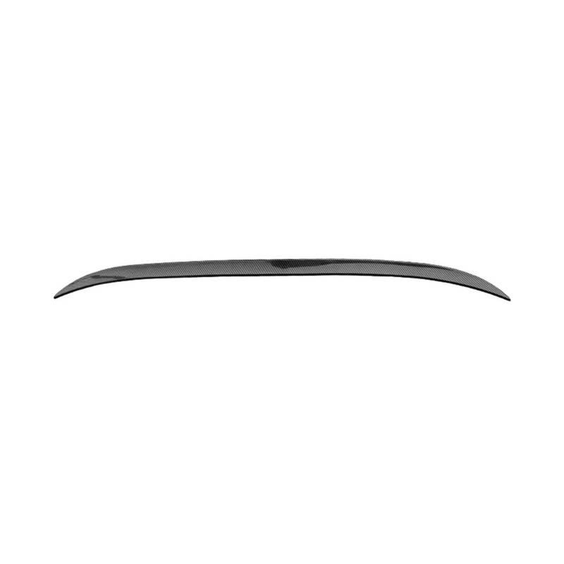 Heckspoiler Flügel Universal Hinten Schwanz Trunk Lip 120cm Auto Limousine Flügel Spoiler Trim Für Benz Für CLA(Carbon Fiber) von KZZYPJ