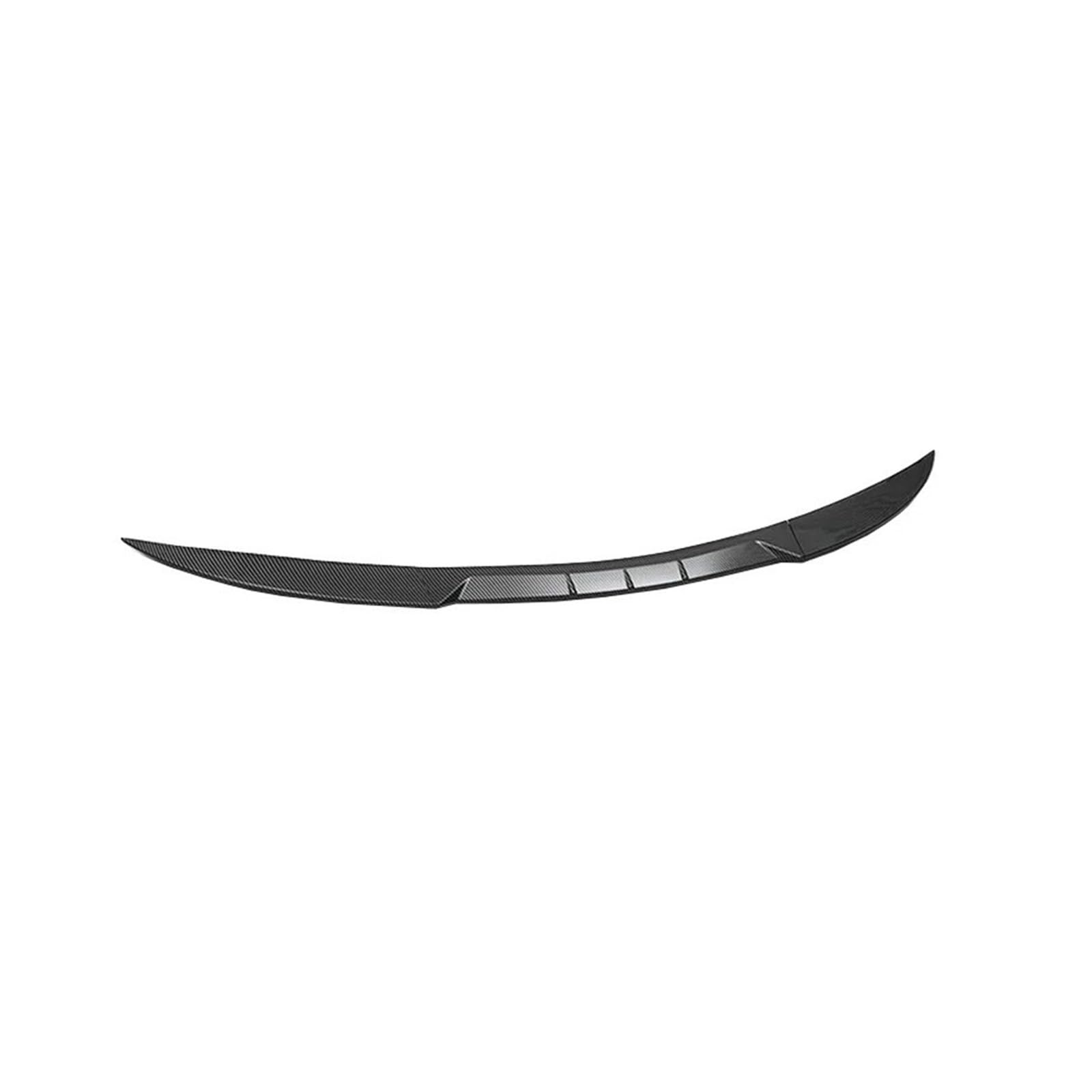 Heckspoiler Flügel Zubehör Spoiler Auto Heckklappe Heckflügel ABS Carbon Fiber Glänzend Schwarz Außen Modifikation Für Tesla Für Modell 3 Y(Carbon Look) von KZZYPJ