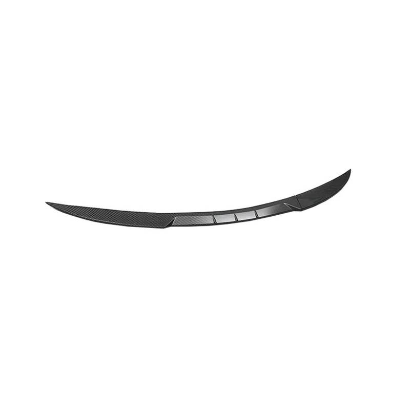Heckspoiler Flügel Zubehör Spoiler Auto Heckklappe Heckflügel ABS Carbon Fiber Glänzend Schwarz Außen Modifikation Für Tesla Für Modell 3 Y(Carbon Look) von KZZYPJ