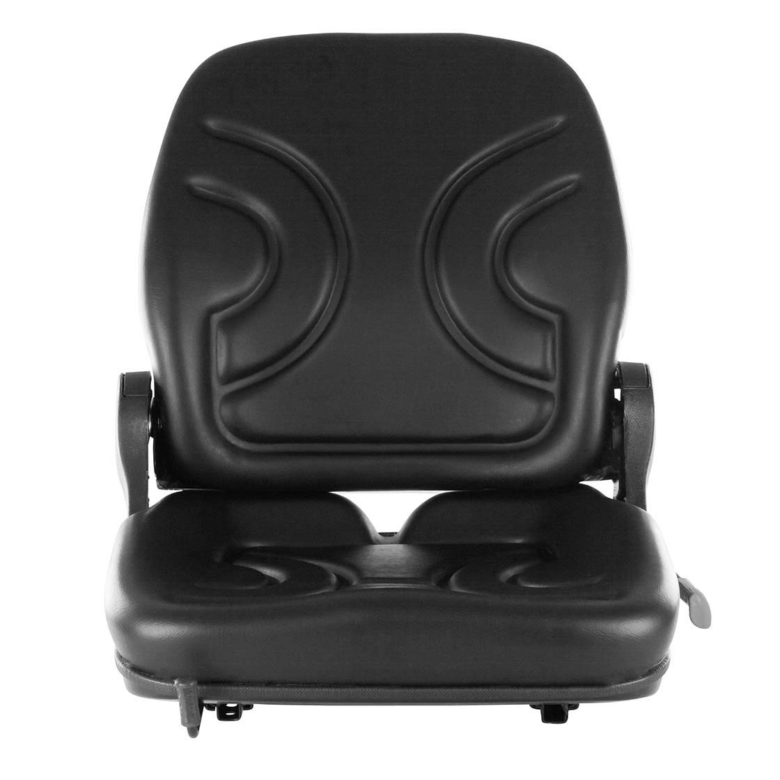 Schleppersitz | mit PVC Bezug | schwarz | klappbar | Sitz | Treckersitz | Traktorsitz | Trecker | Traktor | Schlepper | universal | Baggersitz von KaDo-Agrar