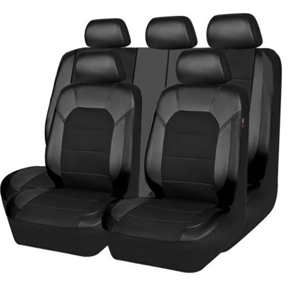 KaTiak 5 Sitzer Auto Sitzbezüge Set für Dacia Logan MCV/Nova/Supernova/Sandero/Solenza Wasserdicht Bequem Schonbezug Sitz PU-Leder Sitzbezug Allen Jahreszeiten ErhäL,D von KaTiak