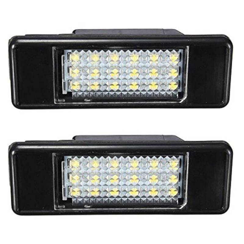 KATUR 2X White 18SMD LED-Kennzeichenleuchte für P eugeot 106 207 307 308 406 407 508 Car Styling von KATUR