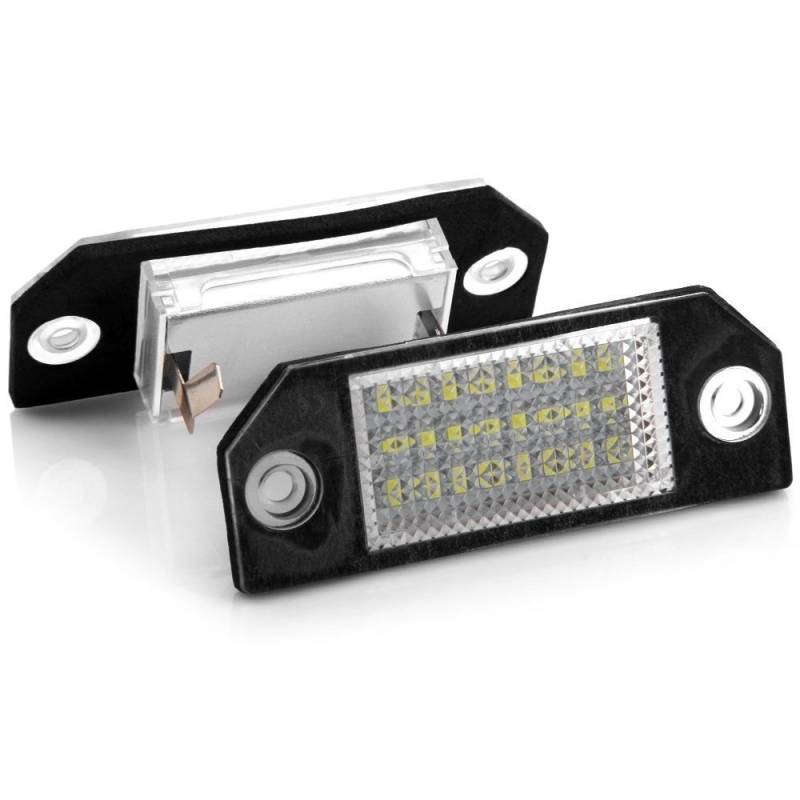 KATUR 1 Paar Kennzeichenbeleuchtung, LED-Licht, 6 W, 12 V, 24 LEDs von KATUR