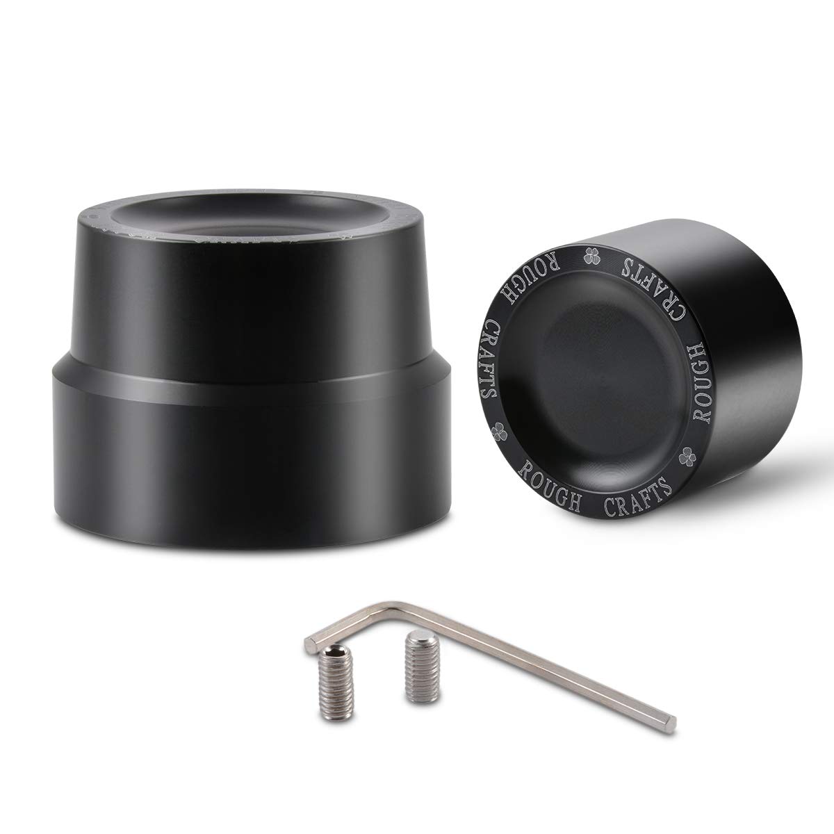 KATUR Motorrad Hinterachsabdeckung Hutmutter Schraubensatz CNC Aluminium Achsmutter Abdeckkappe Set für Harley Sportster XL 883 1200 Dyna Touring V-Stange Softai Glide (Schwarz) KATUR Motorrad Hinterachsabdeckung Hutmutter Schraubensatz CNC Aluminium Achsmutter Abdeckkappe Set für Harley Sportster XL 883 1200 Dyna Touring V-Stange Softai Glide (Schwarz) von KATUR