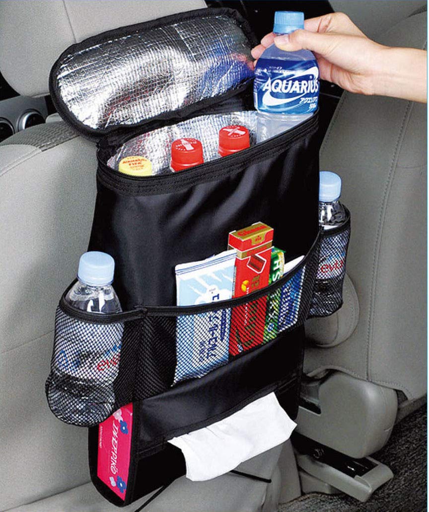 Kabalo Autositz-Organizer mit Kühltasche, Papiertuchspender, Flaschenhalterung von Kabalo
