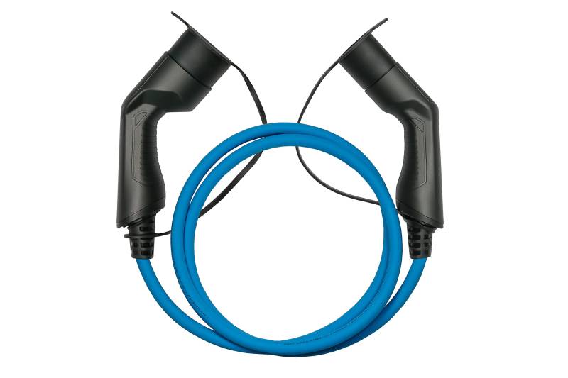 Kabelmeister Typ 2 Ladekabel | 5m - blau | 11 kW - für Elektro- und Hybridfahrzeuge - 16A | 3-Phasig | Mode 3 - geeignet für PHEV, BEV & EV von Kabelmeister