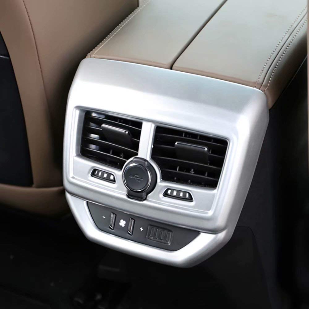 Kadore Für Peugeot 3008 GT Line 2017-2019 Innen Mittelarmlehne Hinten Luftauslass Vent Cover Zierrahmen Matt 1 stück Kadore Für Peugeot 3008 GT Line 2017-2019 Innen Mittelarmlehne Hinten Luftauslass Vent Cover Zierrahmen Matt 1 stück von Kadore