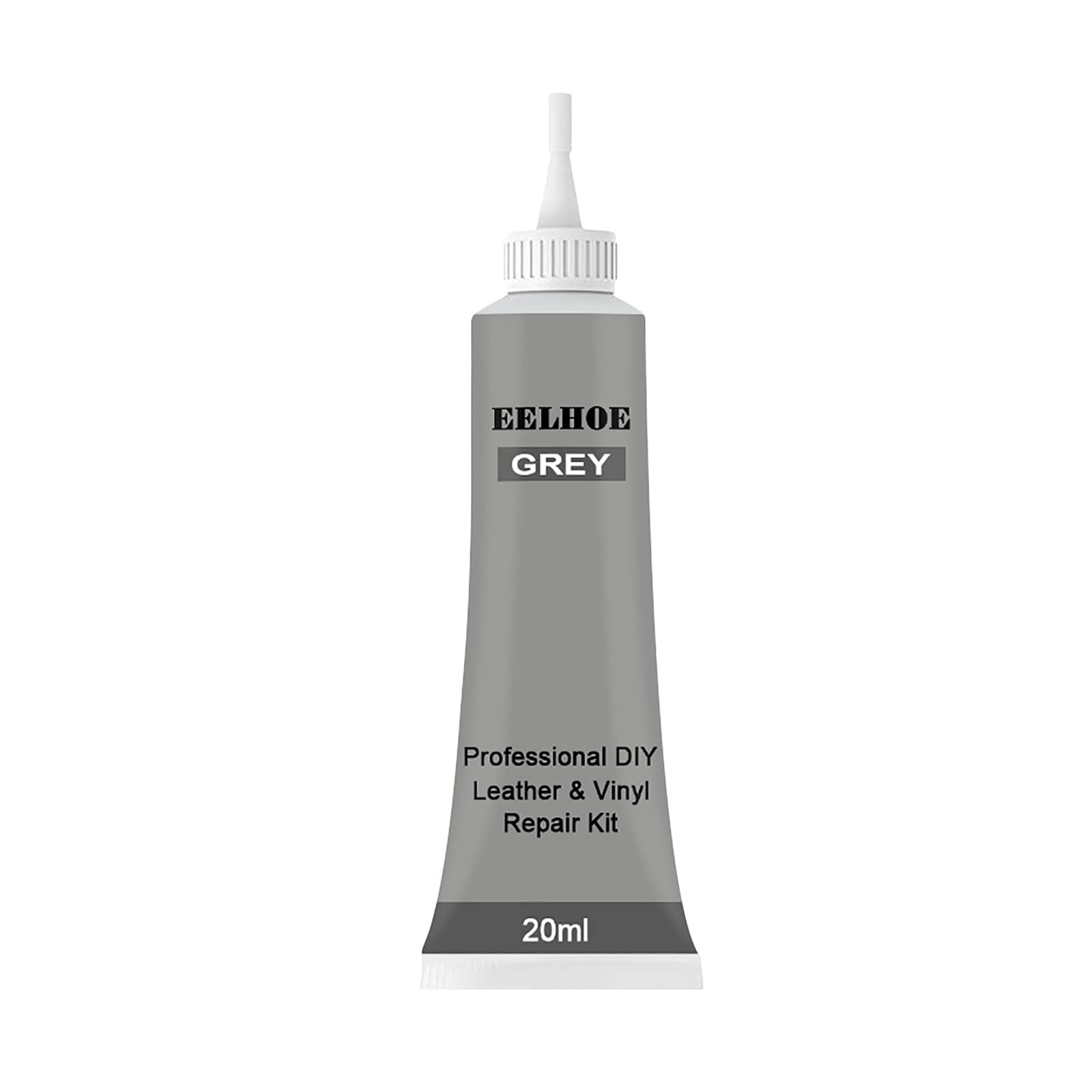 Kaefen 20ml Flüssigleder Grau, Leder Reparatur Set,Komplementärfarbe Creme, für Ledercouch Lederjacke Autositz Sofa Mäntel (Z-Grau, 20ml) von Kaefen