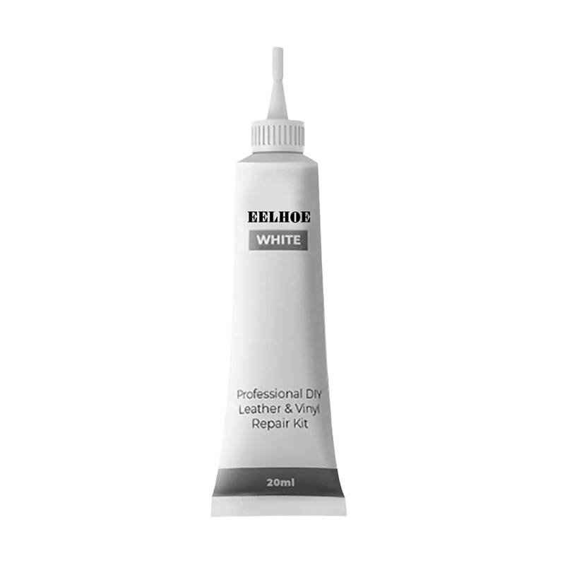 Kaefen 20ml Flüssigleder Weiß, Leder Reparatur Creme,Komplementärfarbe Creme, für Ledercouch Lederjacke Autositz Sofa Mäntel (Z-Weiß, 20ml) von Kaefen