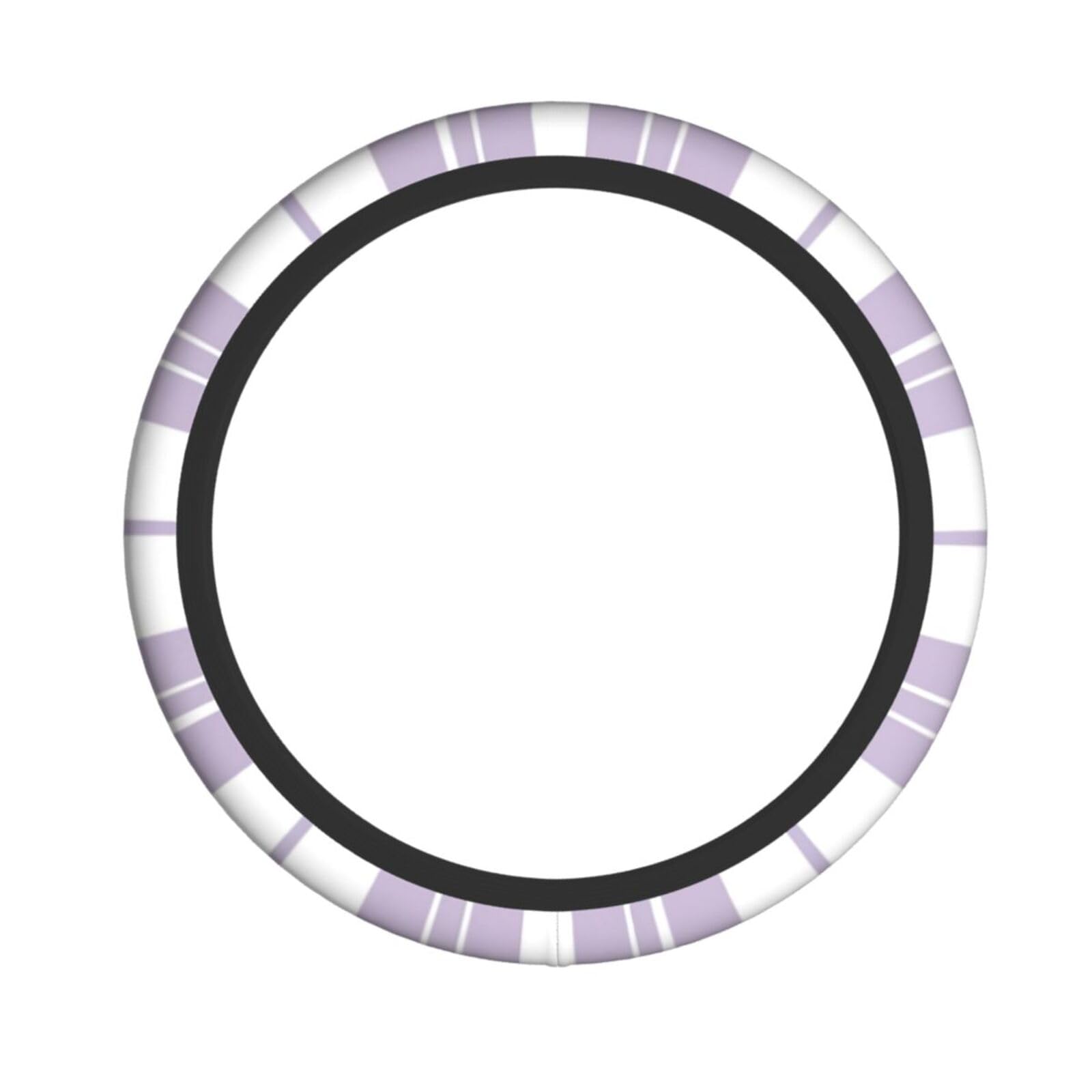 Neopren-Lenkradbezug, violett-weiß, Büffelkariert, Universal-Lenkradbezug, passend für 38,1 cm (15 Zoll) große Autos, SUVs, Vans, rutschfester Schutz für Pkw und LKW von Kaifanee