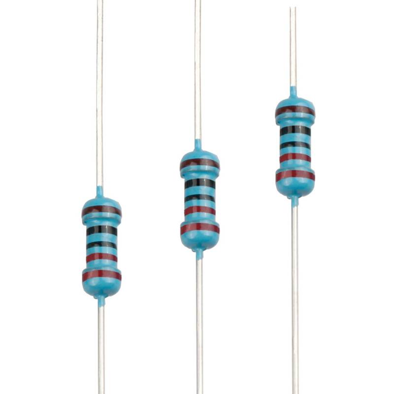 Kaiserberg 220 Ω Ohm Widerstände (10 Stück) – 220R 1/4 W Metal-Film, ±1% Toleranz – Ideal für DIY-Elektronikprojekte von Kaiserberg