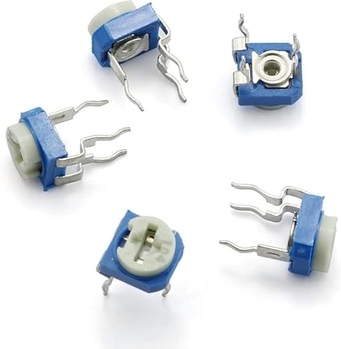 Kaiserberg 2k Ohm Ω variabler Widerstandstrimmer (oben einstellbares Potentiometer), 5 Stück von Kaiserberg