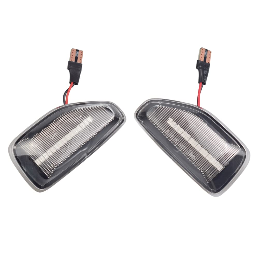 Kakulkomen LED-Seitenblinker Blinker Marker Lichter für Dacia Duster Logan MCV 2 Sandero Stepway 2 MK2 2012–2020 Kakulkomen LED-Seitenblinker Blinker Marker Lichter für Dacia Duster Logan MCV 2 Sandero Stepway 2 MK2 2012–2020 von Kakulkomen