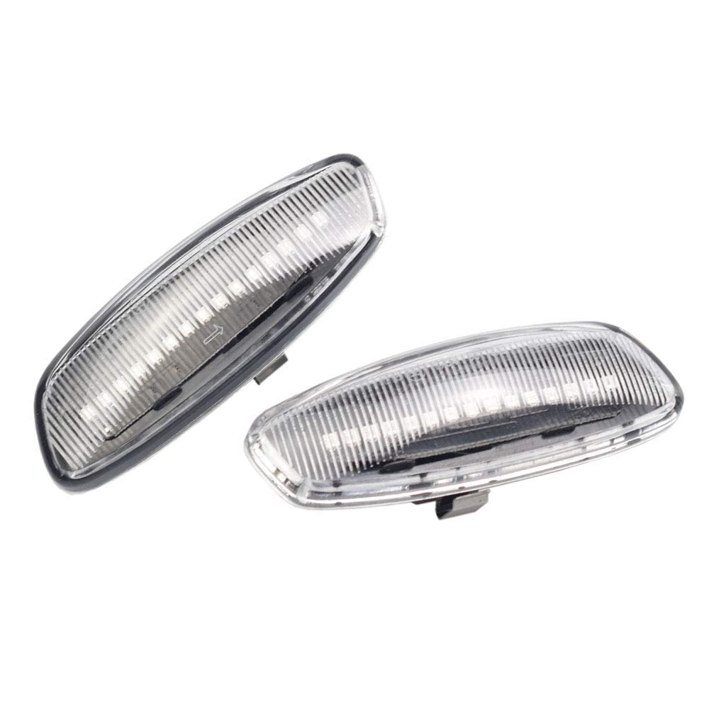 Seitenblinker für Peugeot 207 308 3008 5008 RCZ Citroen C3 DS3 C4 Picasso DS4 C5 Kristallweiß Seitenblinker für Peugeot 207 308 3008 5008 RCZ Citroen C3 DS3 C4 Picasso DS4 C5 Kristallweiß von Kakulkomen