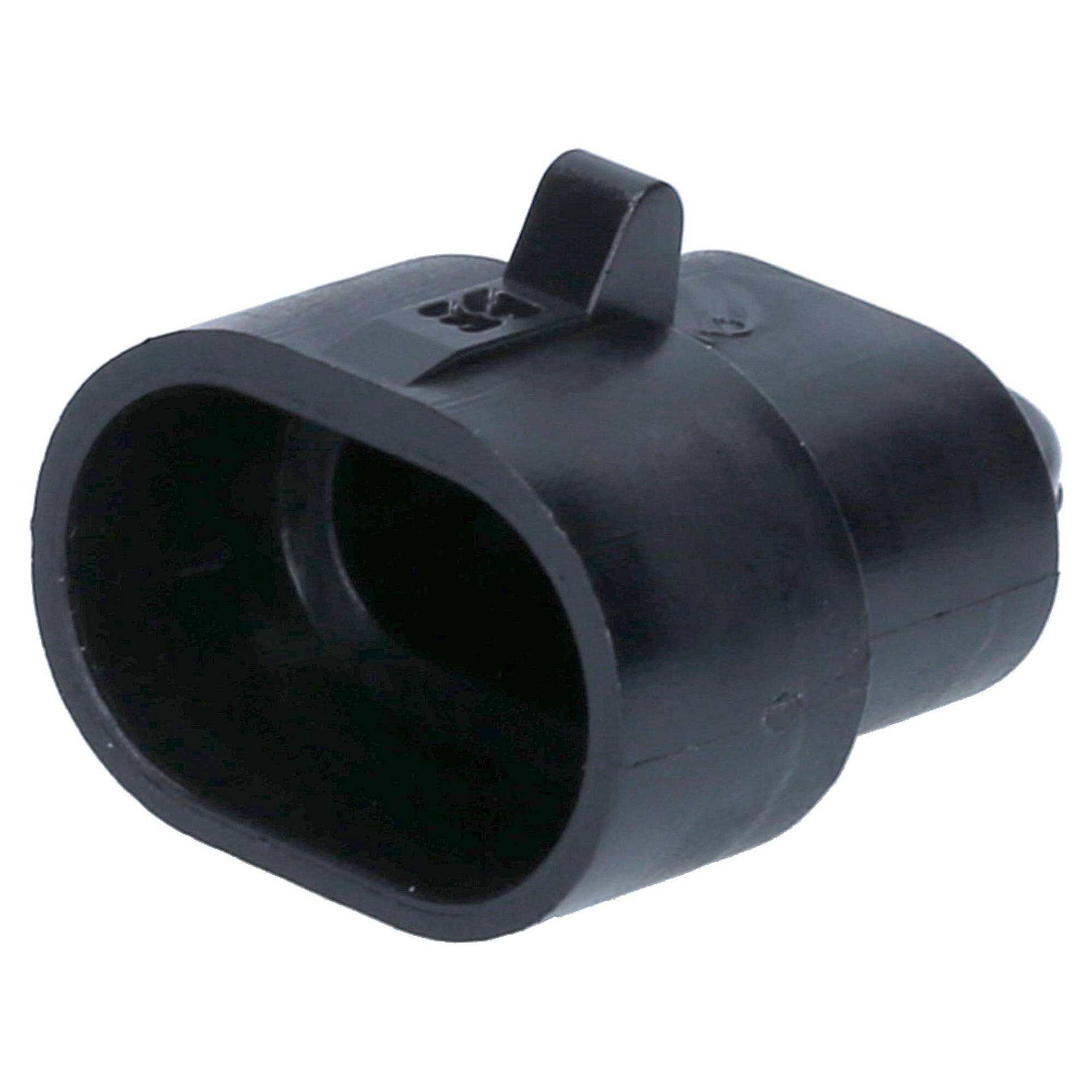 10 Stück Kalitec KALI-0092 Superseal Blindstecker 2-polig I wasserdichte Blindkappe mit geschlossener Kammer I Material PA6 I Beständig gegen Ozon, Salze, Kraftstoffe und Öle von Kalitec
