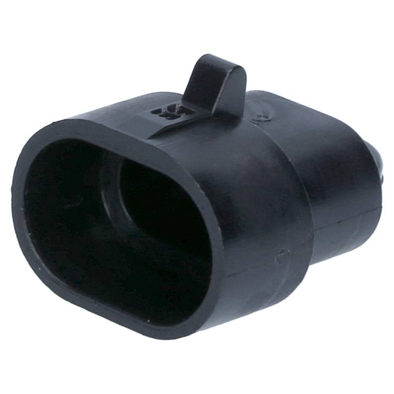 10 Stück Kalitec KALI-0092 Superseal Blindstecker 2-polig I wasserdichte Blindkappe mit geschlossener Kammer I Material PA6 I Beständig gegen Ozon, Salze, Kraftstoffe und Öle von Kalitec